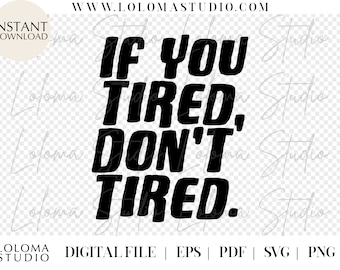 Fiji If You Tired, Don't Tired 2 SVG Design - SVG cut files, melanesian art, cricut design, SVG files for cricut, png, eps, pdf, funny