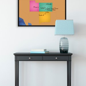 Peut inclure: Une carte encadr&eacute;e du sud-ouest des &Eacute;tats-Unis avec un itin&eacute;raire manuscrit pour un voyage de printemps. La carte est intitul&eacute;e "Jack & Sandy's Quad-Radical Spring Break 2019". L'itin&eacute;raire comprend des arr&ecirc;ts &agrave; Moab, Salida, Great Sand Dunes National Park, Taos et Santa Fe.