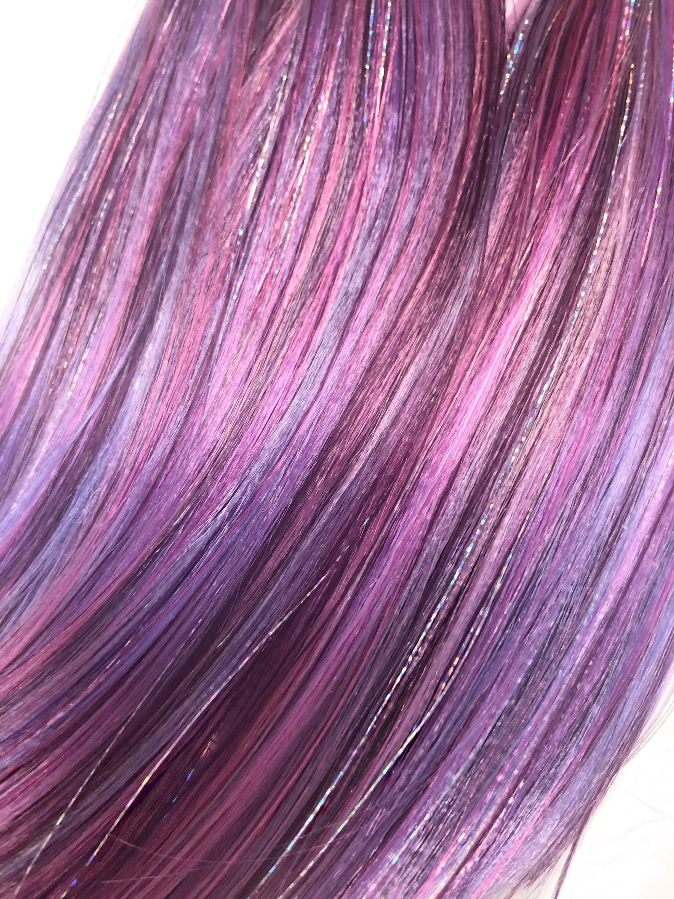 purple doll hair