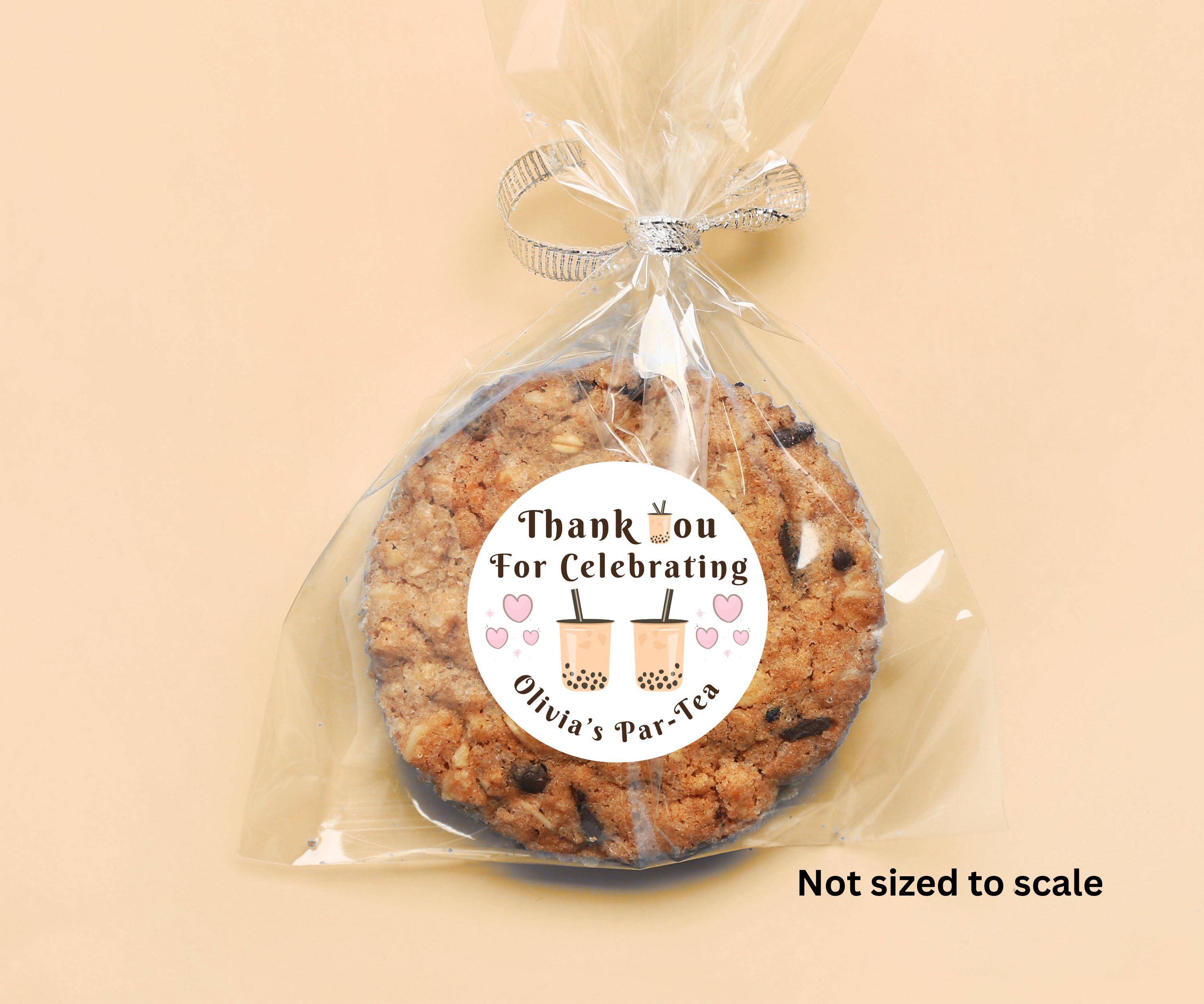 Boba Tea Favor Stickers, Boba Favor Labels, Boba Stickers, Bubble Tea ...