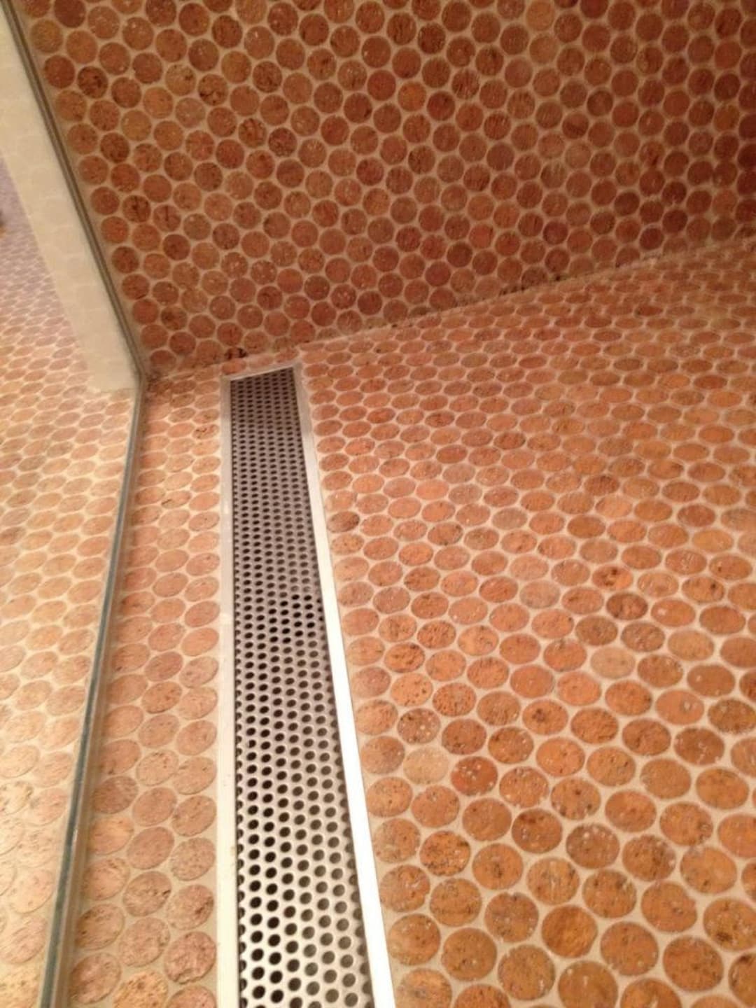 Bodenbelag 6mm massiv Korkmosaik Fliesen für Nassbereich und Outdoor. Boden Wand Decke