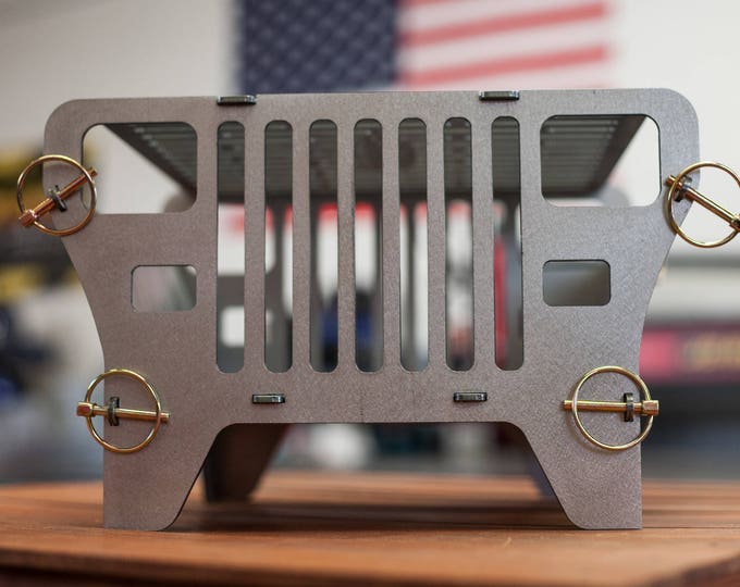 Pyropit Mini Jeep YJ Collapsable Barbecue Grill Etsy