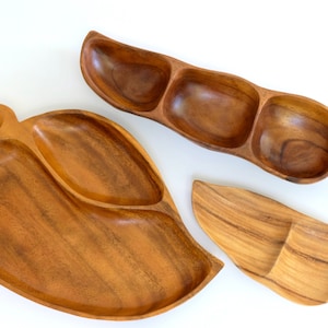 Vintage Tray Teak Bowl Serving Bowl Basket Bowl Wood Bar Kitchen Design Decoration Mid Century Modern mcm