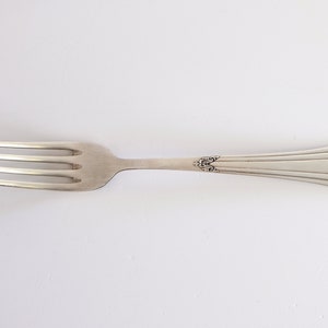 WMF fork table fork model fan around 1920 / silver plated silver hallmarked 90 / cake fork silver fork silver cutlery / genuine antique