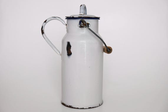 THE OLD FARMHOUSE ウォータリングカン ホワイト 蓋、ハンドル