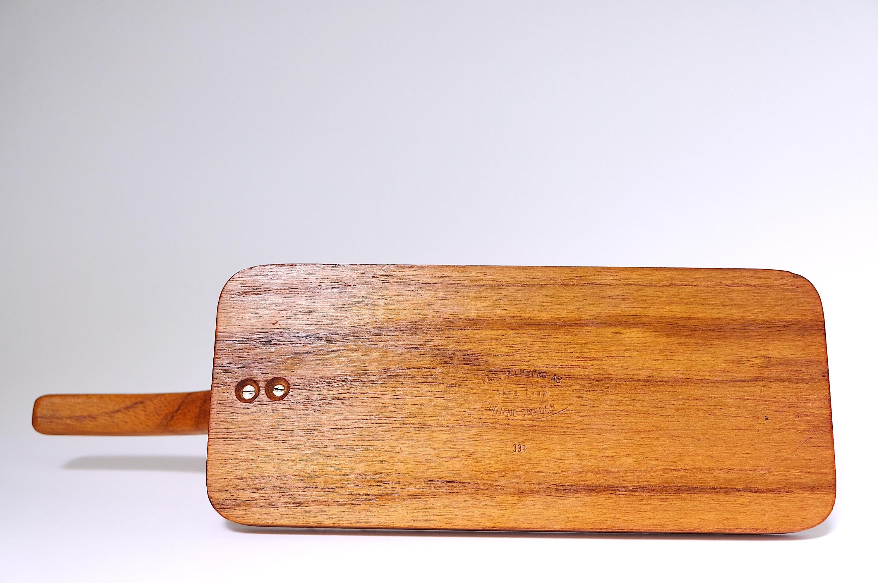 Vintage Toast Holder by Akta Teak, Karl Holmberg, Made in Sweden 
