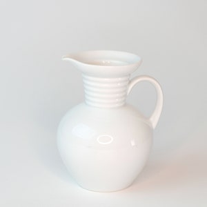 Vintage Retsch Arzberg Jug Milk Jug Relief Porcelain Vase Pitcher Art Deco Bauhaus Design