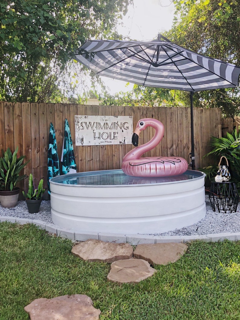 Swimming Hole Handmade Large Wood Sign Etsy