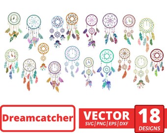 Dreamcatcher Vector Etsy