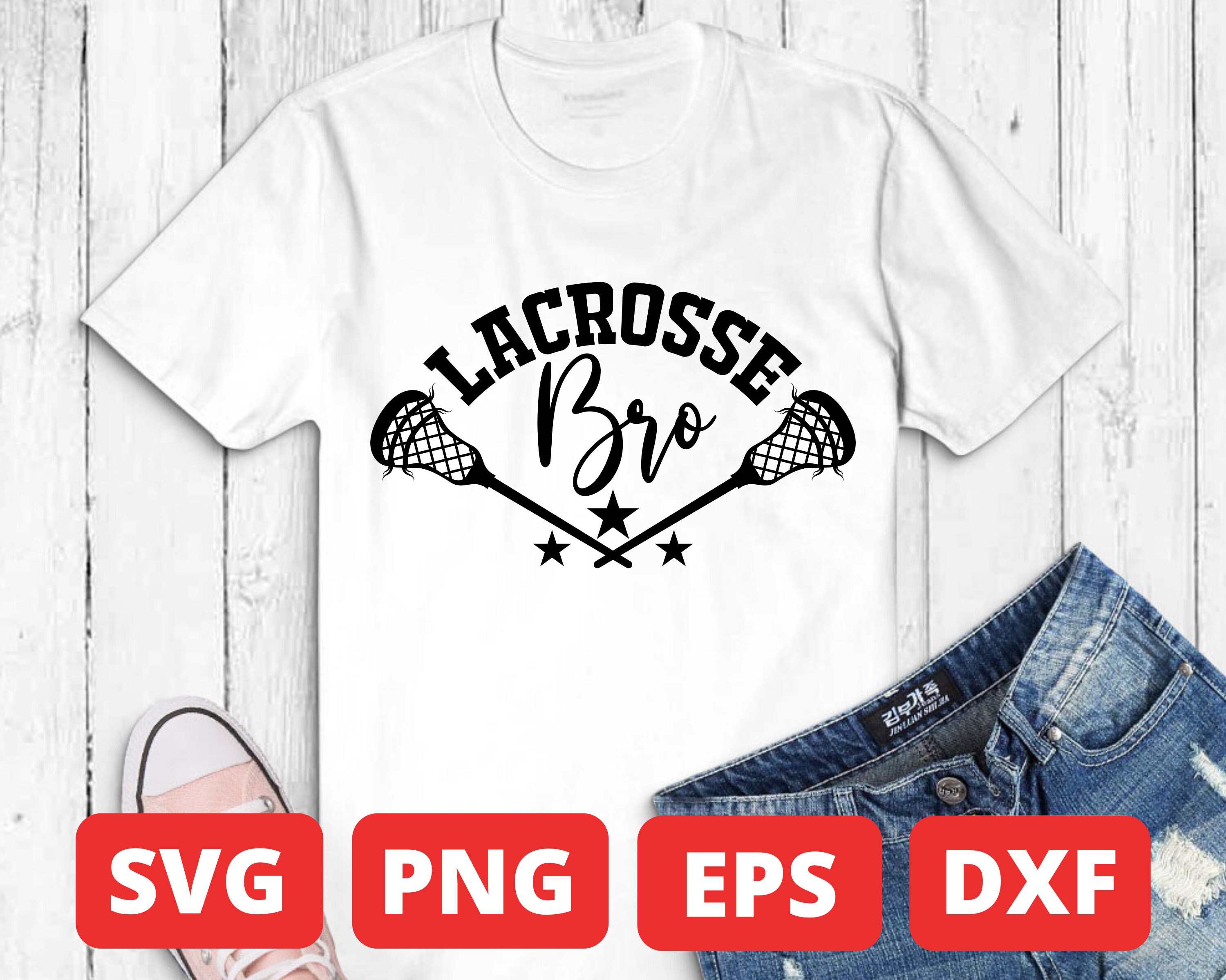 Lacrosse bro SVG Cut file lacrosse svg instant download Etsy
