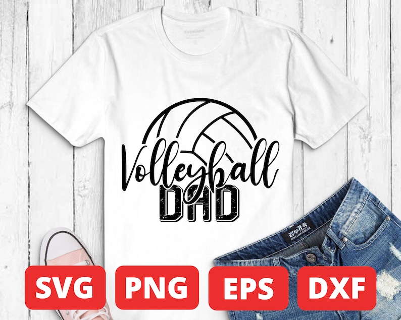 Volleyball dad SVG cut file volleyball father svg instant ...