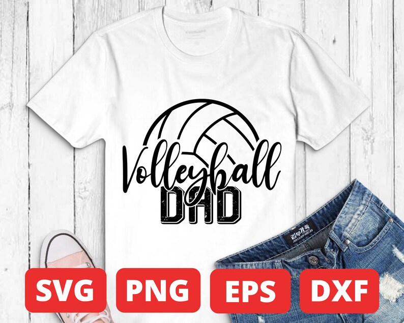 Volleyball dad SVG cut file volleyball father svg instant ...