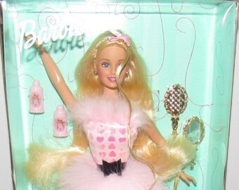 MIB NRFB prachtige vintage Barbie Glam N bruidegom Keely #27271 circa 1999 Mattel