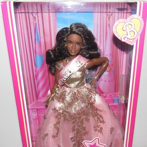 MIB NRFB Beautiful Barbie President The Movie Mattel
