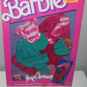 Mint In Box & NRFB Beverly Hills Barbie Fashion #3309 Circa 1987