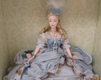 MIB NRFB Beautiful Barbie L.E. "Marie Antoinette #53991" By Mattel W/COA and Shipper Box