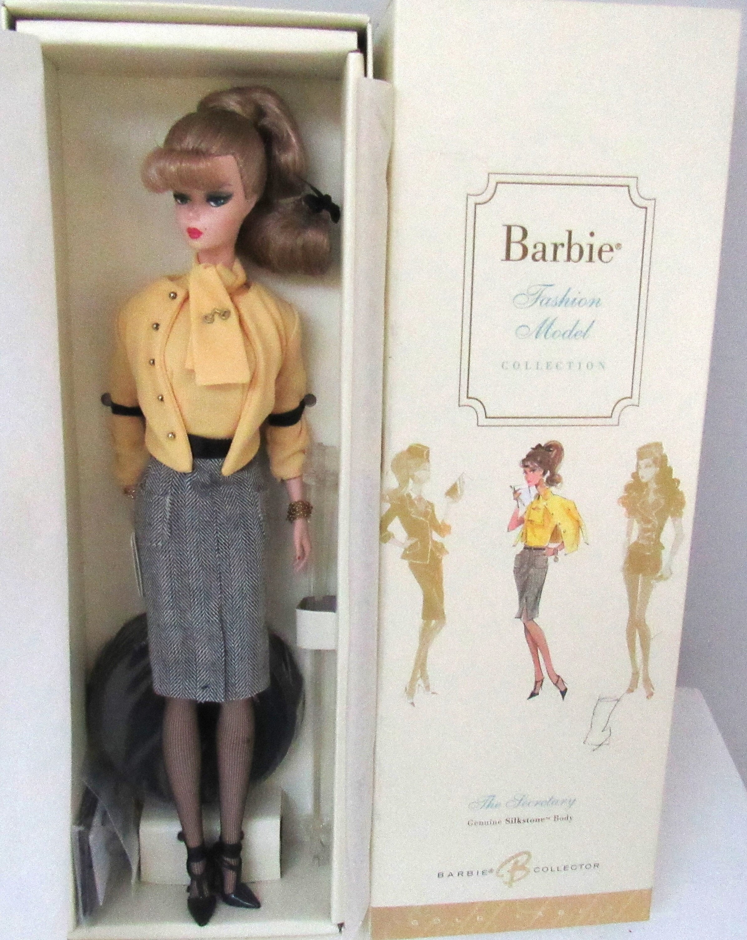 Stunning MIB & NRFB the Secretary Silkstone Barbie - Etsy Hong Kong