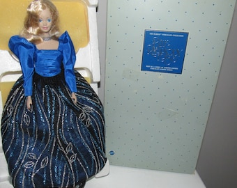 MIB NRFB Stunning Barbie "Blue Rhapsody Barbie #1708 Circa 1986