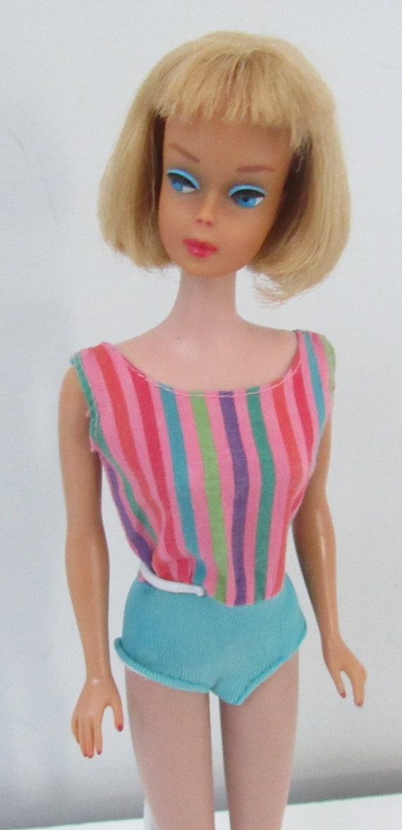 Buy Gorgeous Vintage Blonde Long Hair American Girl Barbie #1070