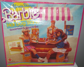 Barbie hot dog stand 1980s hot sale
