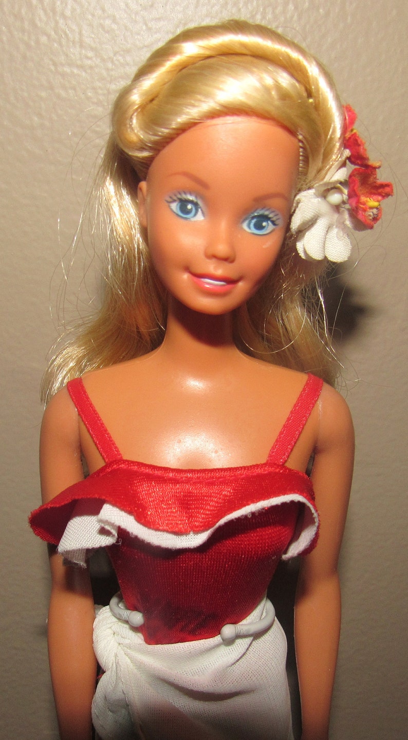 hawaiian hair barbie