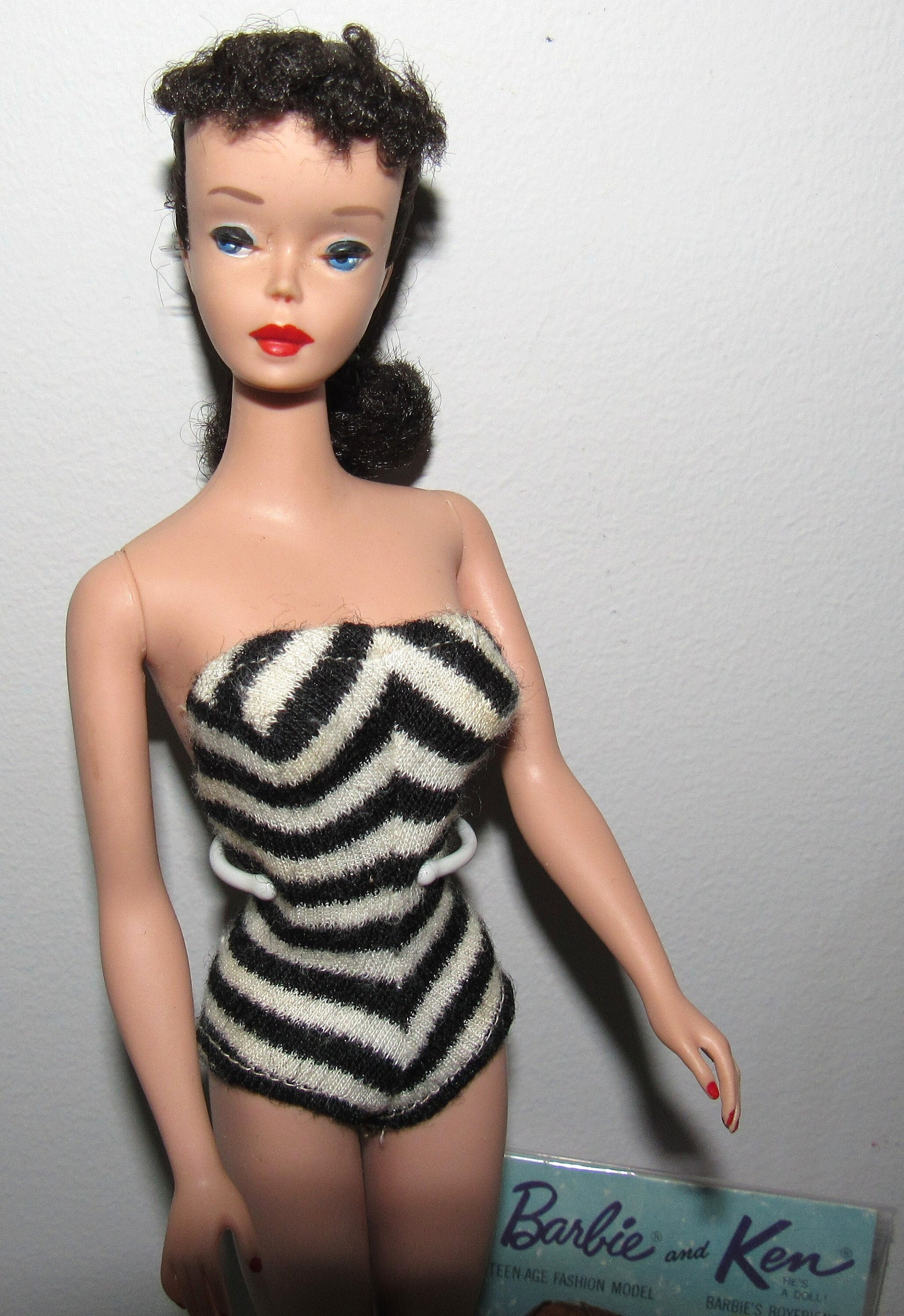 Vintage Barbie #4 Brunette Ponytail
