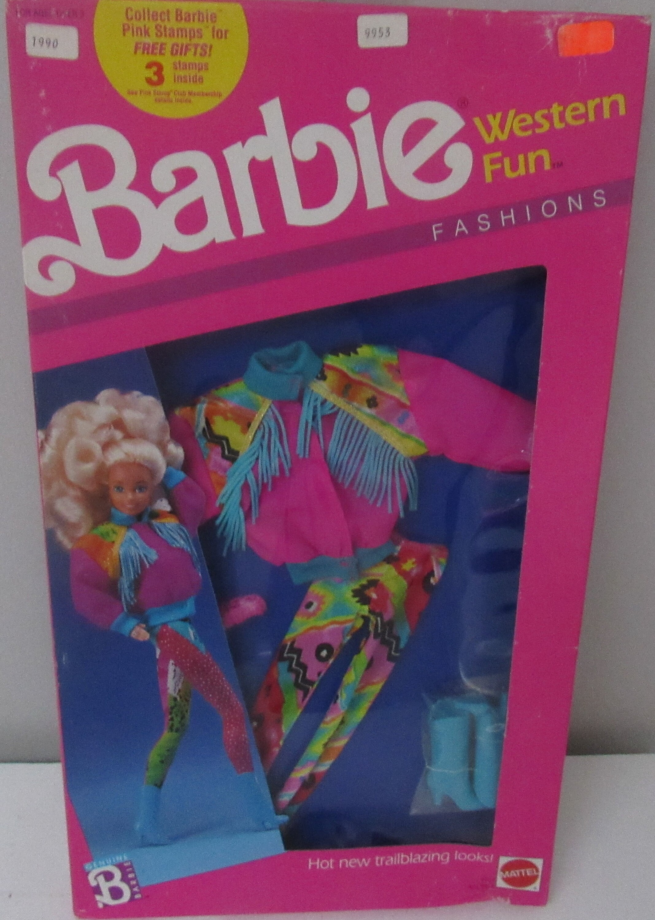 Vintage 80s Mattel Barbie Fashion Fun Doll Clothing 7903 White Lingerie Set  Mint in Package 