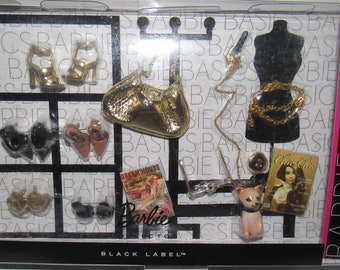 MIB NRFB Barbie Basics Black Label Clothing Look No. 02 Collection 001