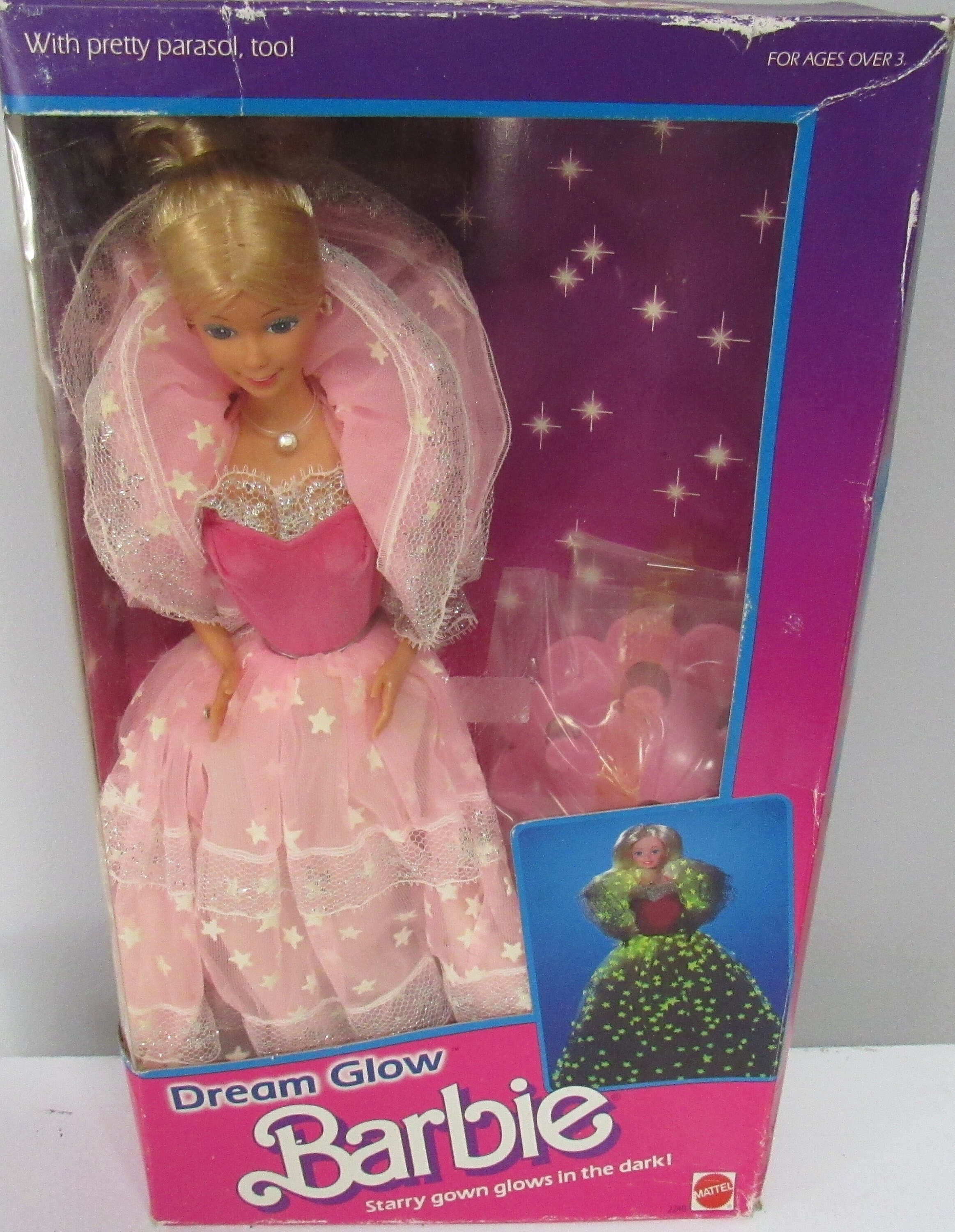 MIB NRFB Dream Glow Barbie 2248 Circa 1985 - Etsy