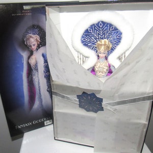 MIB NRFB L.E. Bob Mackie Stunning "Fantasy Goddess Of The Artic"  Circa 2001