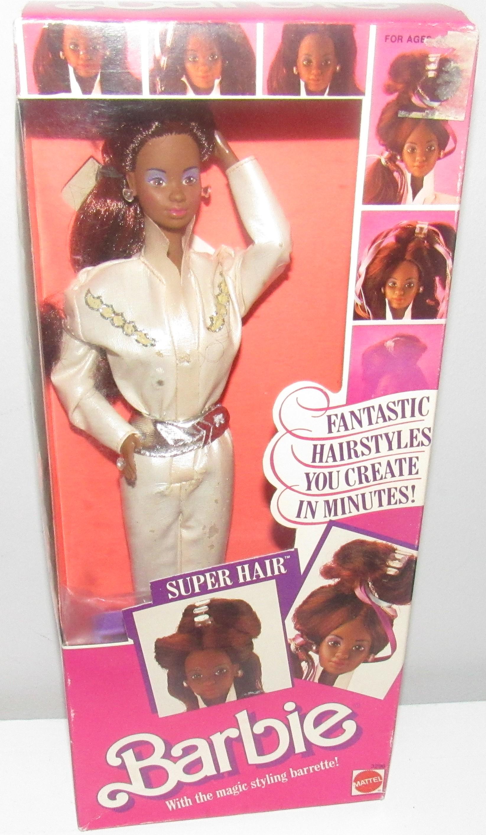 Barbie Super Hair 1986 – Mattel Taiwan, NRFB, Édition Collector