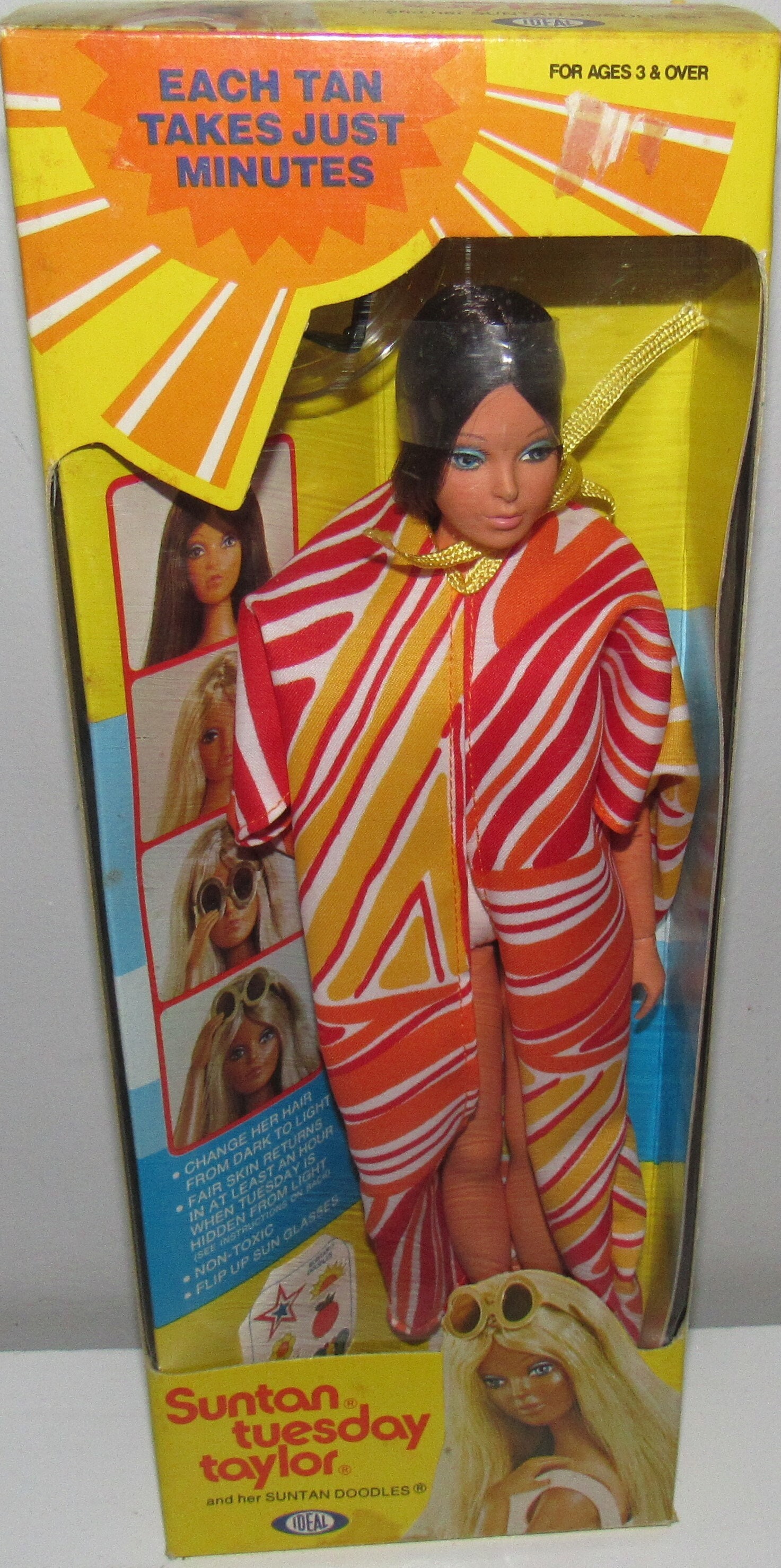 Suntan barbie 1970 hotsell