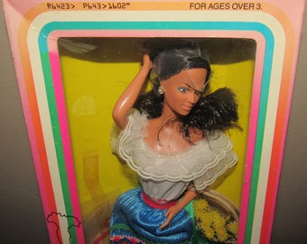 MIB NRFB Gorgeous Vintage Italian  Barbie#1602 Circa 1979