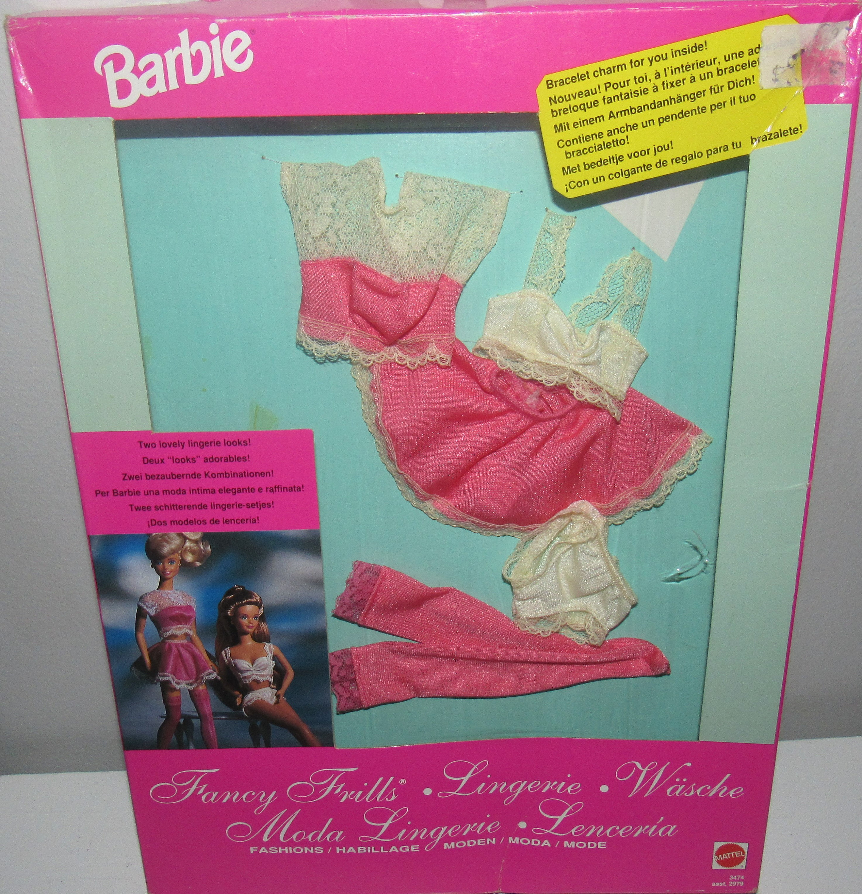 Mint in Box & NRFB Barbie Foreign Fancy Frills Lingerie