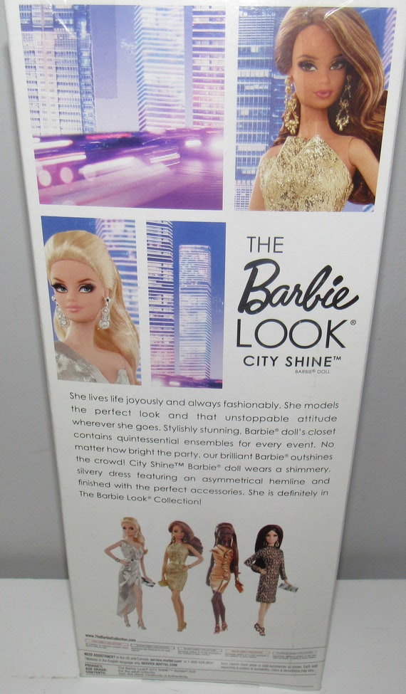 MIB & NRFB Gorgeous Barbie Look City Shine Black Label - Etsy Canada