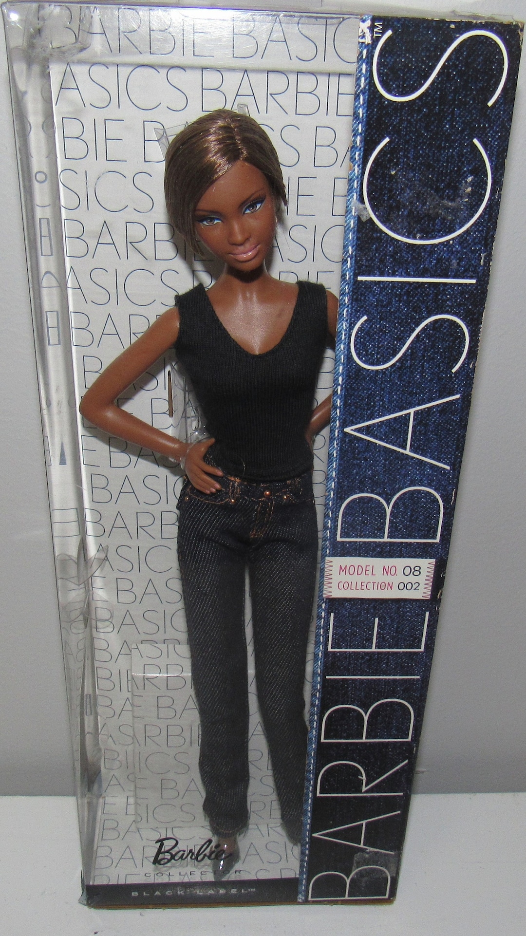 skrivebord Mundtlig Eftermæle MIB NRFB Gorgeous Barbie Basics Black Label Model No. 08 - Etsy