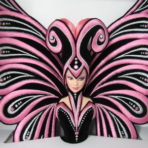 MIB NRFB L.E. Bob Mackie Impresionante "Le Papillon Barbie" alrededor de 1999