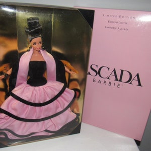 MIB NRFB Beautiful Escada Barbie #15948 Vers 1996