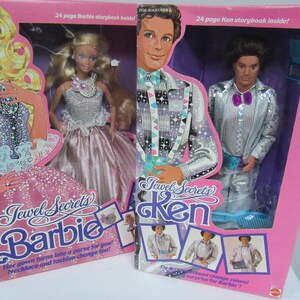Barbie Ken Doll Jewel Secrets Ken Ken Avec Sa Tenue 1986 Barbie