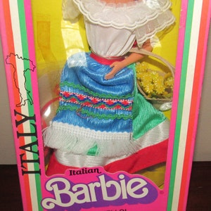 MIB NRFB Gorgeous Vintage Italian Barbie1602 Circa 1979 zdjęcie 3