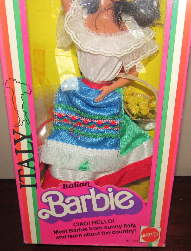 MIB NRFB Gorgeous Vintage Italian Barbie1602 Circa 1979 zdjęcie 3