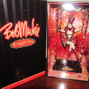 MIB NRFB Stunning Barbie by Bob Mackie Circus Ring Master Barbie