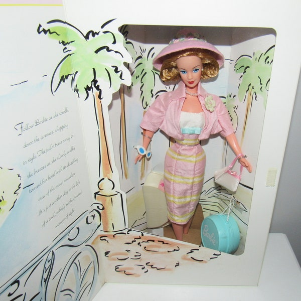 MIB & NRFB L.E. Spiegel Summer Sophisticate Barbie #15591 Circa 1995