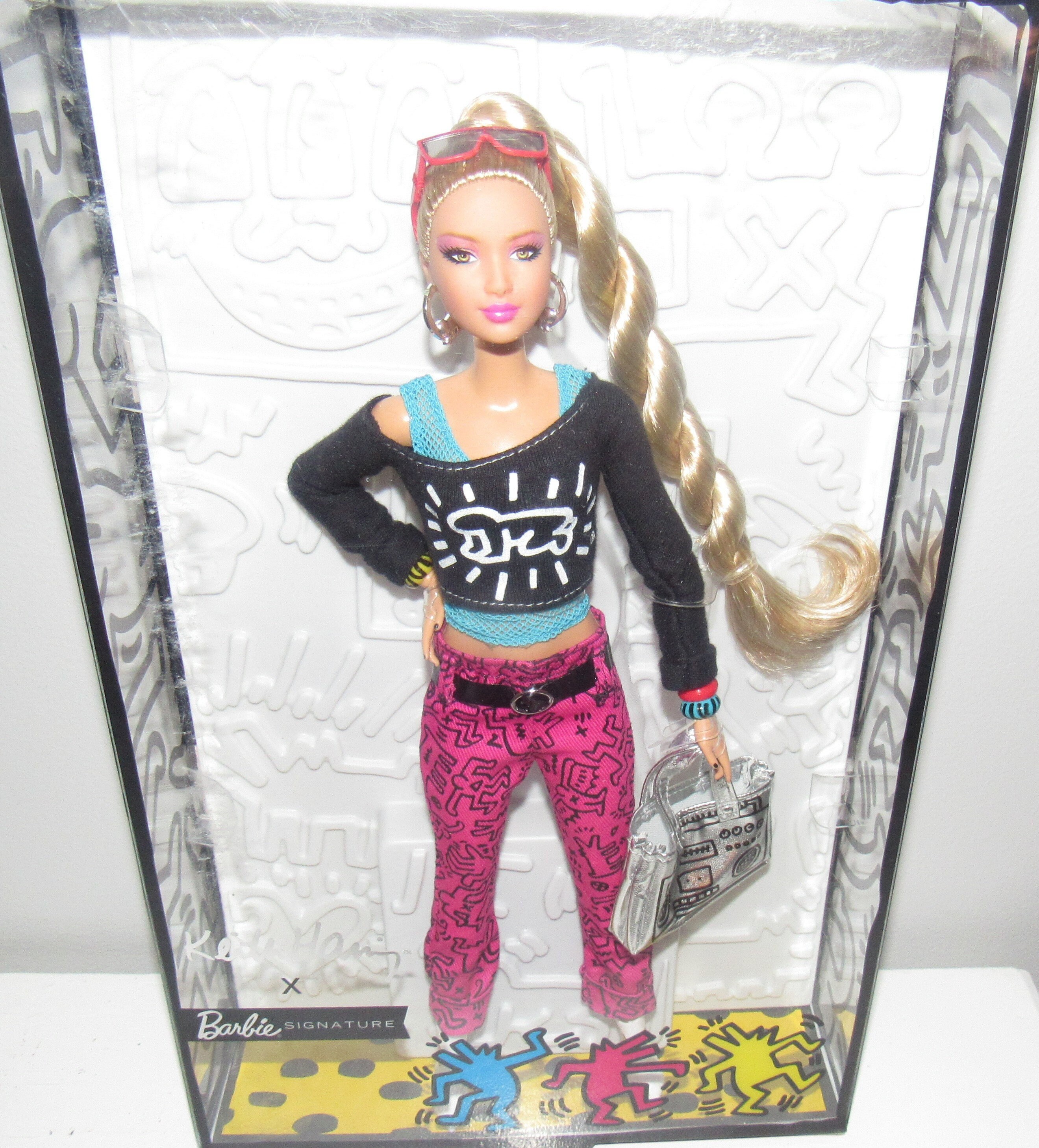MIB NRFB Gorgeous Barbie Signature Styled By Keith Haring