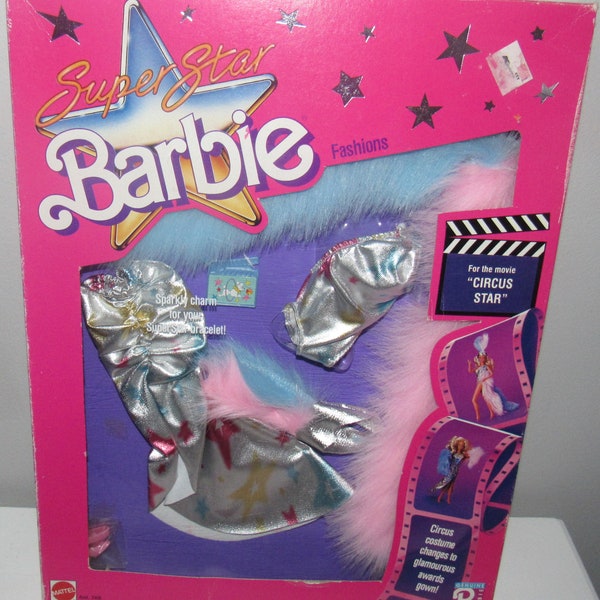 Mint In Box & NRFB Super Star Barbie Fashion Circus Star #3306 Circa 1988