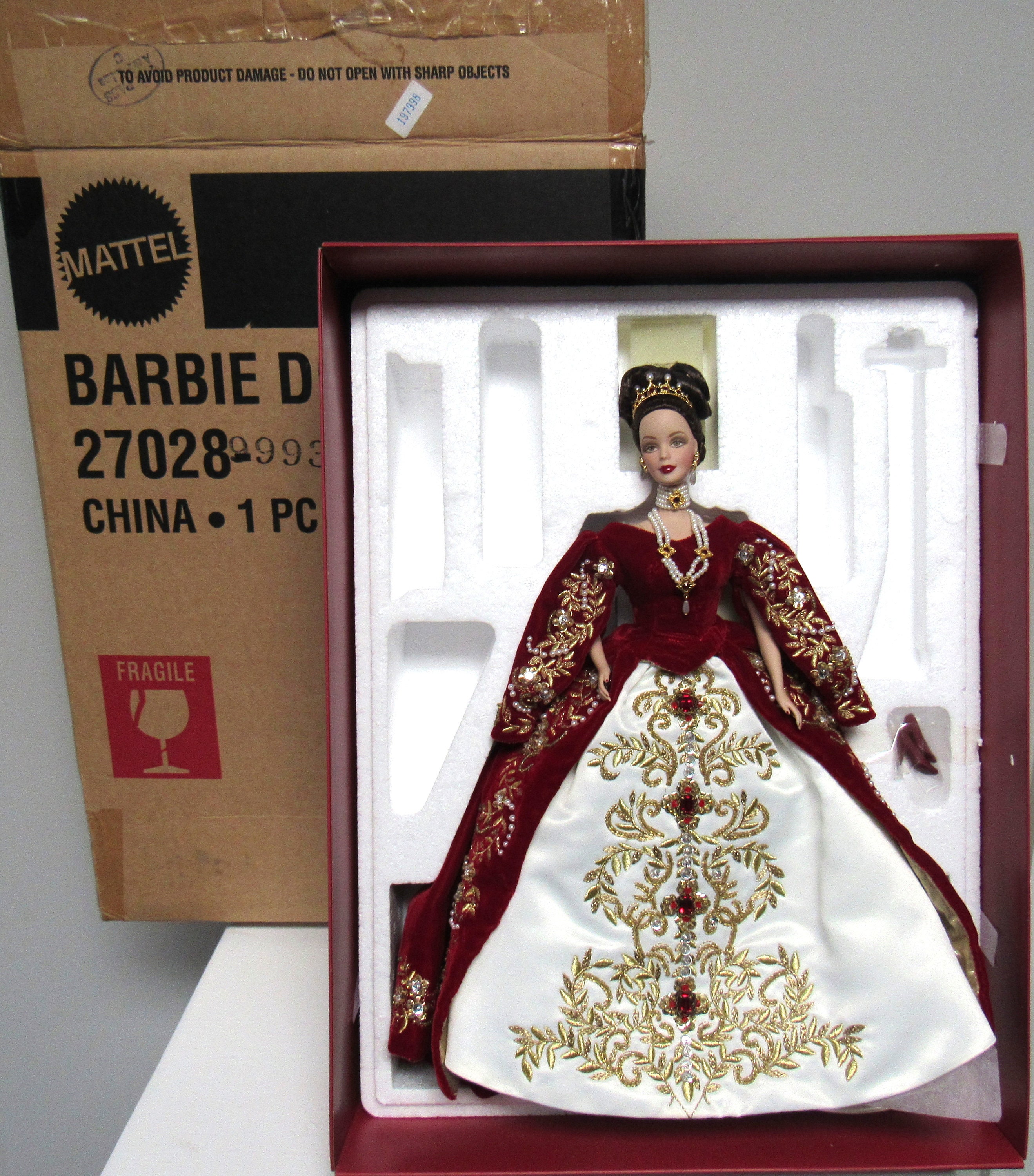 MIB NRFB Stunning L.E. faberge Imperial Splendor Barbie - Etsy Finland