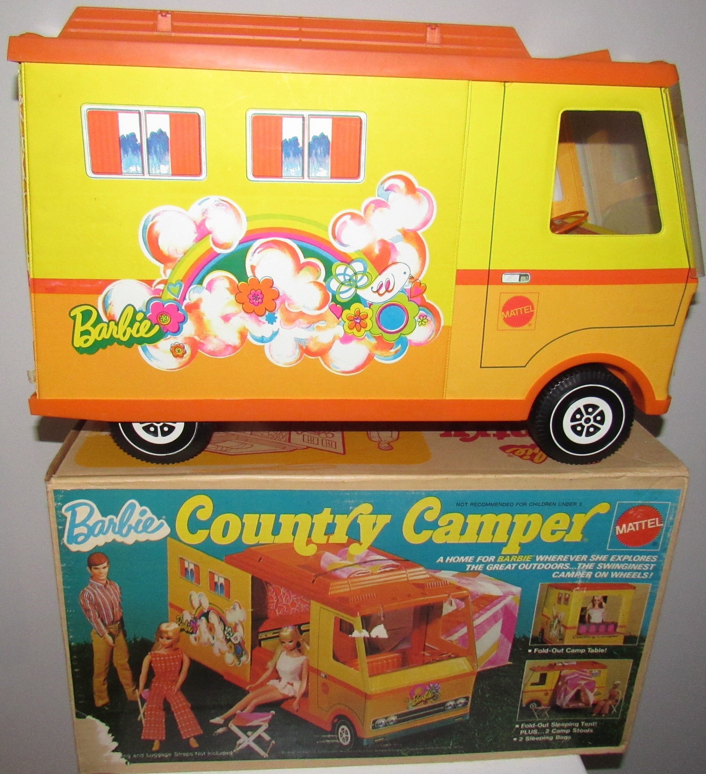 Barbie magical motorhome stretchered 1996