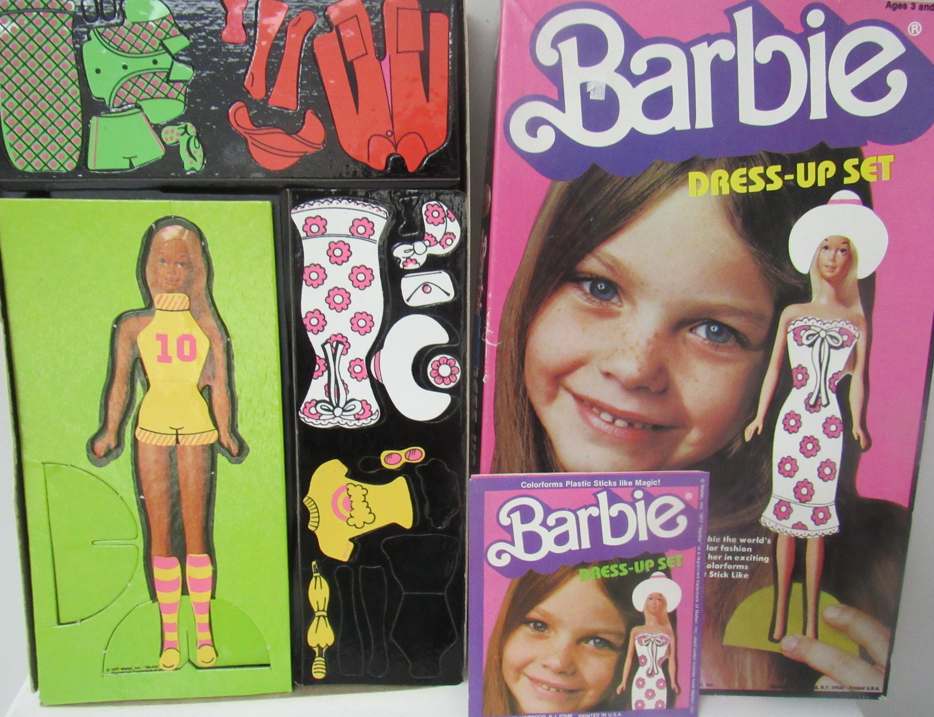 Colorforms B7953 Vintage Barbie Dress-up Set Circa 1977 A Colorforms Toy - Etsy