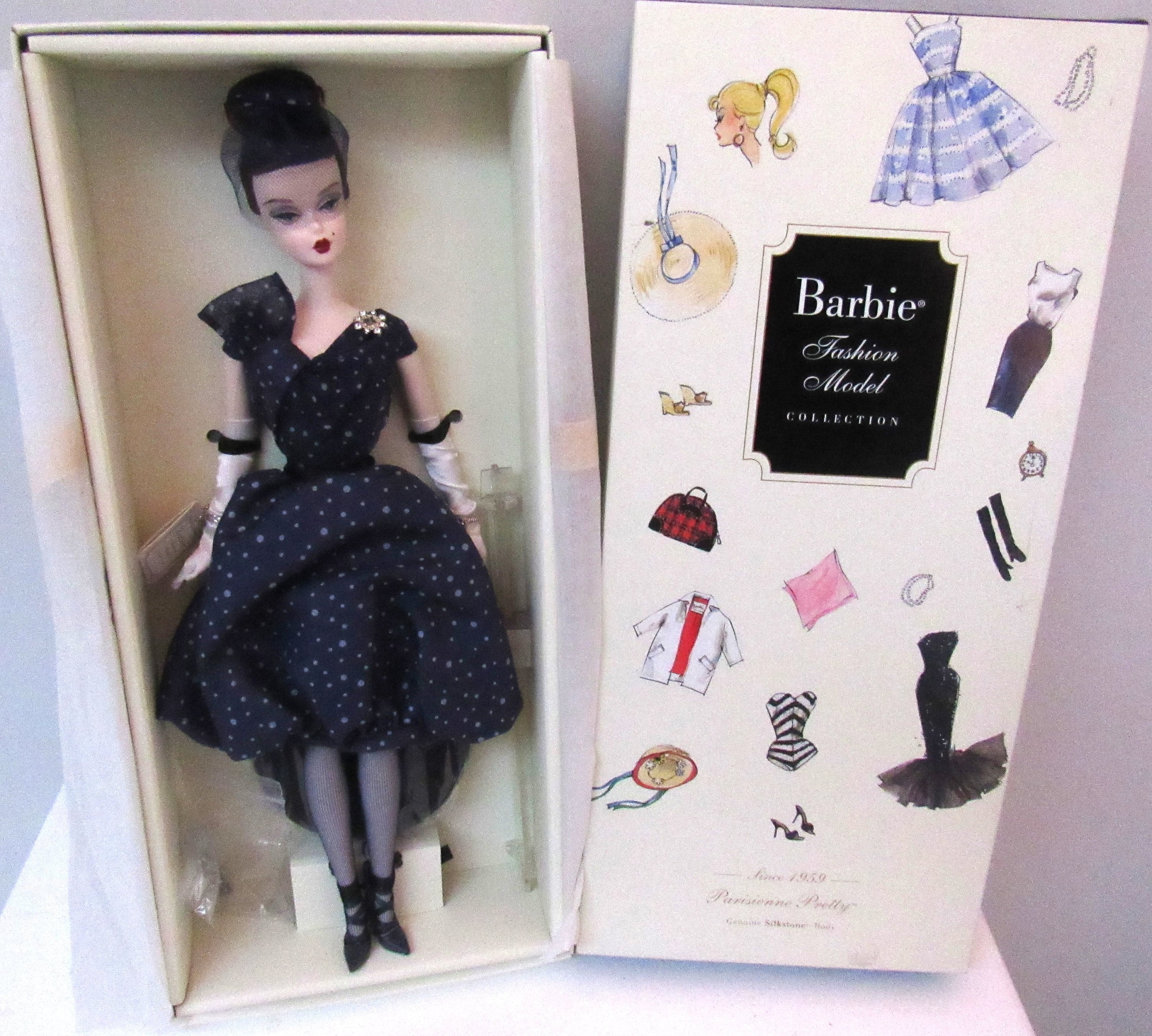 Stunning MIB NRFB Parisienne Pretty Silkstone Barbie Etsy