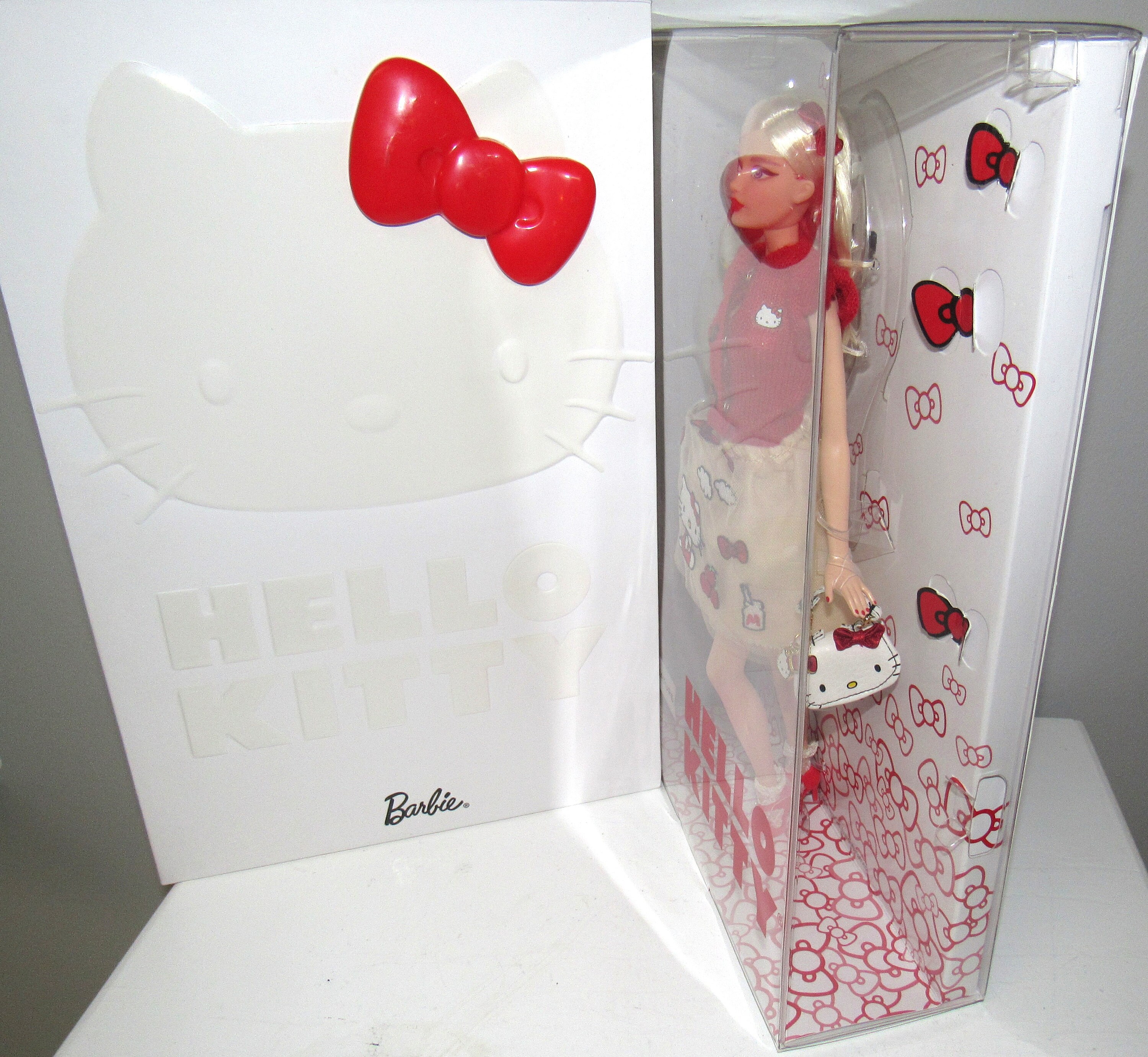 MIB NRFB Gorgeous Limited Ed. Barbie Hello Kitty White Box 1000 Etsy